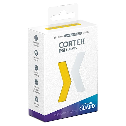 Ultimate Guard Cortex Sleeves (100) Standard Size Yellow