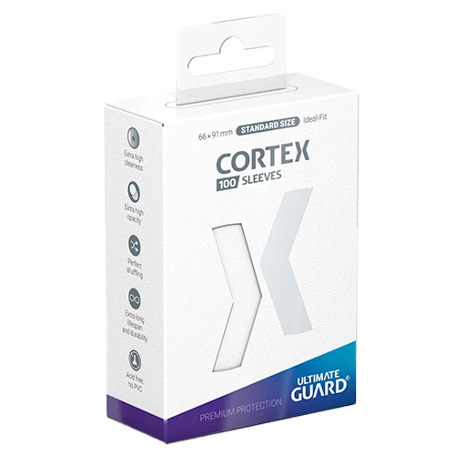 Ultimate Guard Cortex Sleeves (100) Standard Size White