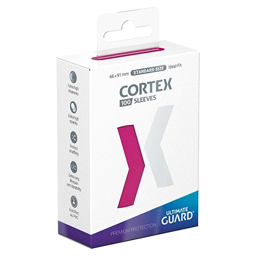 Ultimate Guard Cortex Sleeves (100) Standard Size Pink