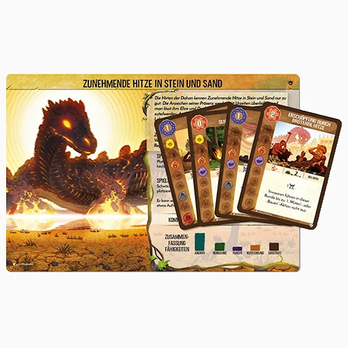 Spirit Island: Zunehmende Hitze in Stein und Sand (Mini-Erweiterung)