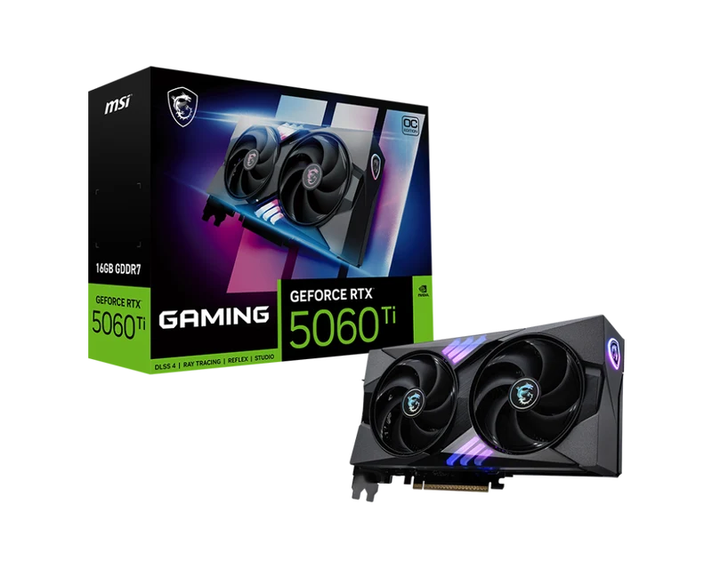 MSI GeForce RTX 5060 Ti 16G GAMING OC
