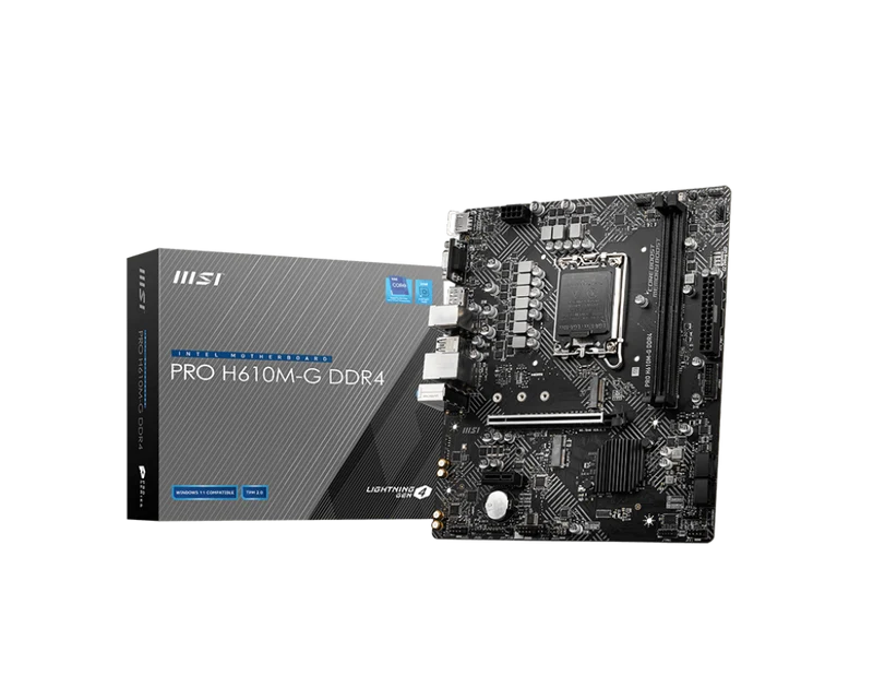 MSI PRO H610M-G DDR4