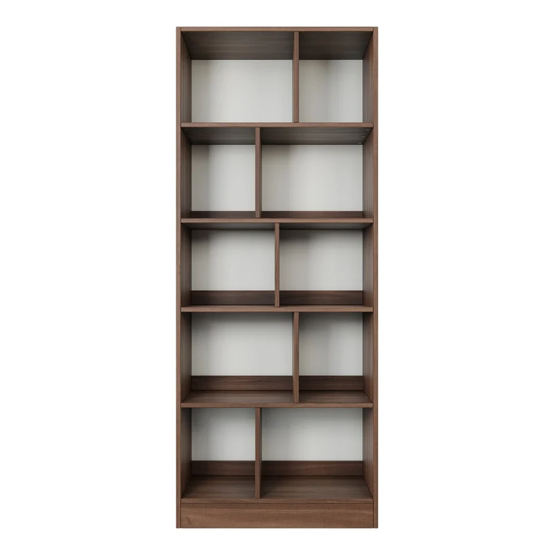 Brettspielregal EXAKT XS High5 (Holzfarben) [inkl. Lieferung & Aufbau]
