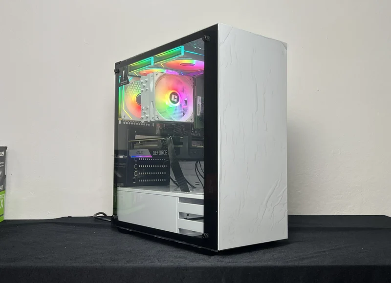 Gaming PC – RTX 3070 | Ryzen 5 5500 - Weiß