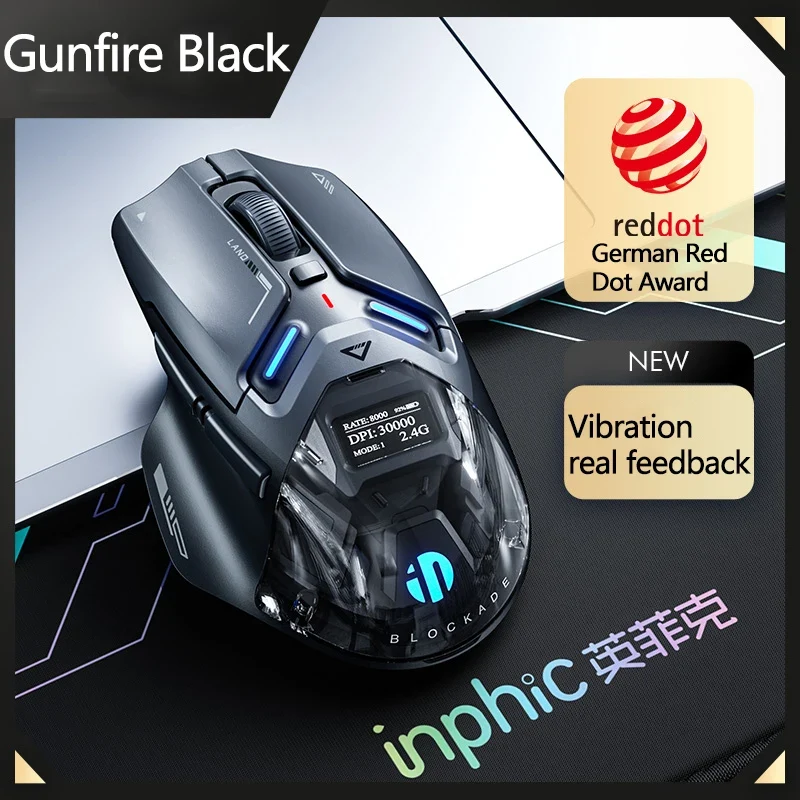 Inphic IN9 Ultra Wireless Gaming Mouse PAW3950 Sensor