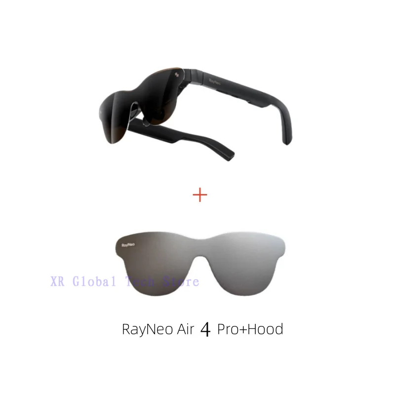 RayNeo Air4 Pro Smart AR Glasses 201" HDR10 Cinematic Screen 76g Ultra-Light
