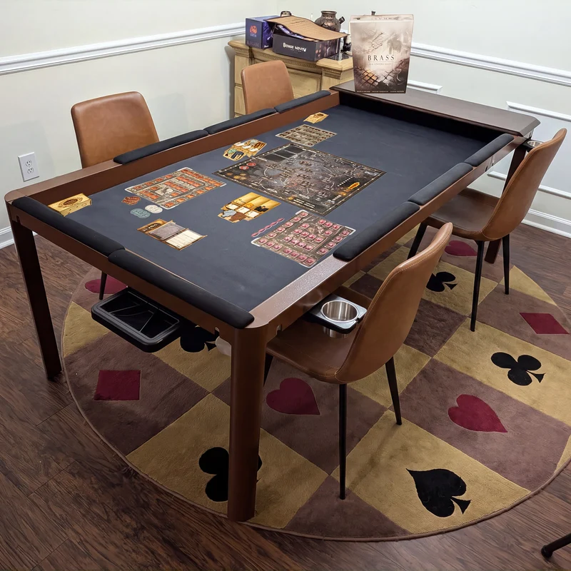 Modern PU Leather Gaming Table Chairs