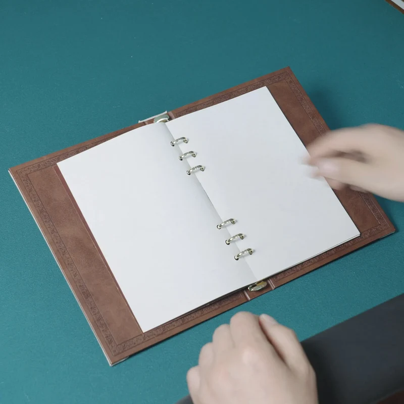 A5 Blank Refill Pages for 6-Ring RPG Binders (50 Sheets)