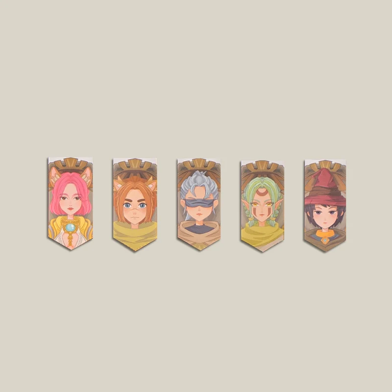 Character Portrait Display Pack (22 Cards for DM Screen & Trackers)
