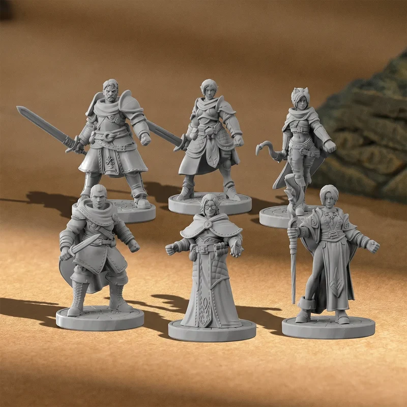 Magnetic Miniatures Assembly Kit (Choose Your Race)