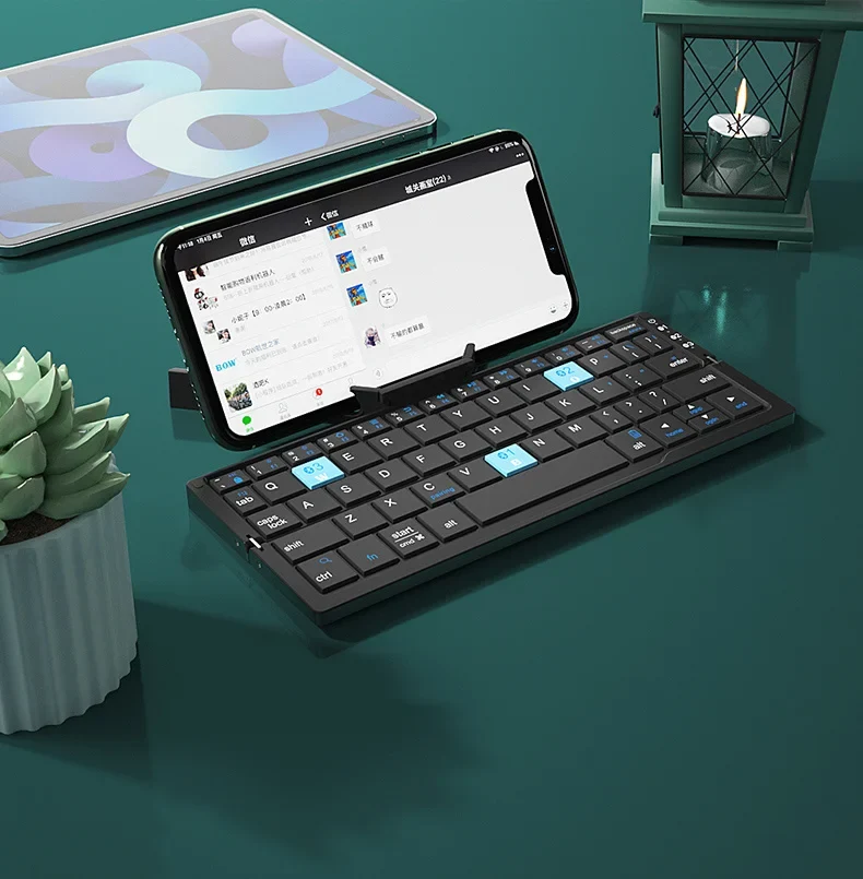 BOW Mini Folding Bluetooth Wireless Keyboard