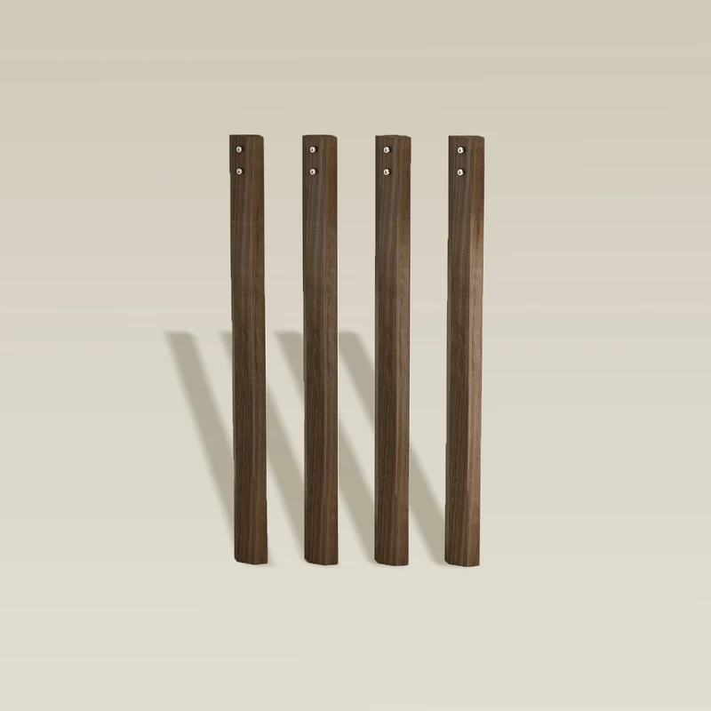 Wooden Counter Height Conversion Kit for 3×5' Kingswood Wooden Table