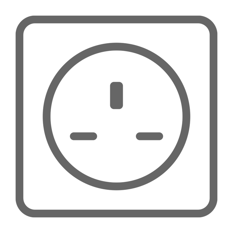 Stromkabel mit C5-Stecker für C6-Buchse | UK