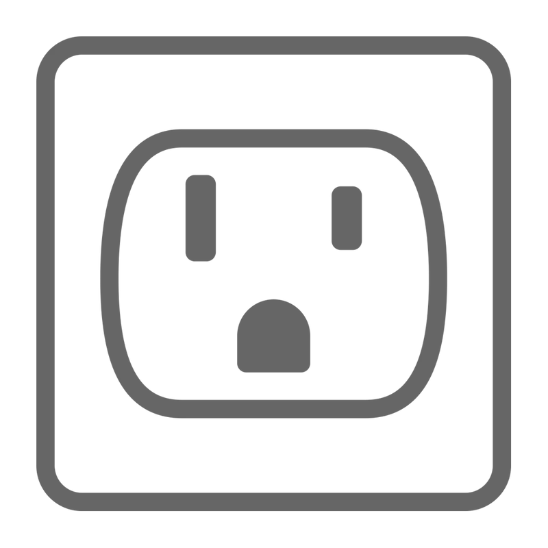 Stromkabel mit C5-Stecker für C6-Buchse | US