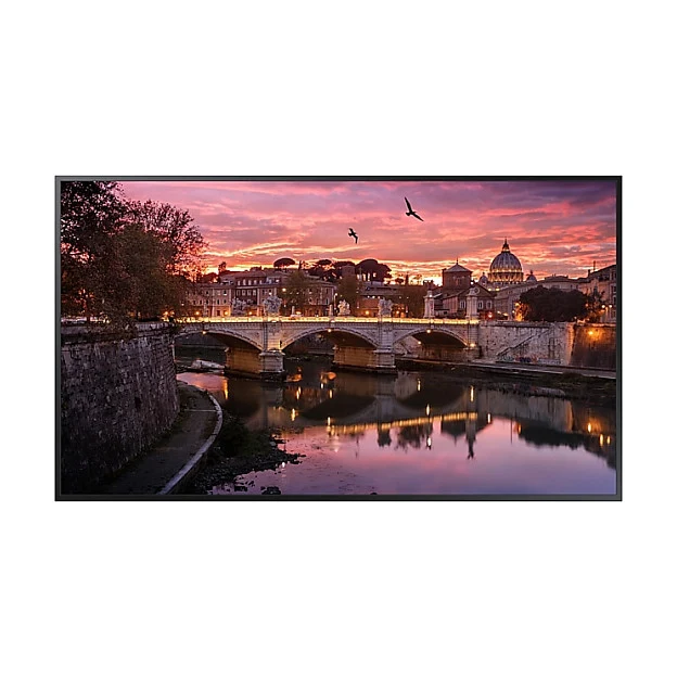 Samsung QB55R-B Digital signage flat panel 138.7 cm (54.6") TFT Wi-Fi 350 cd/m² 4K Ultra HD Black Built-in processor Tizen 4.0