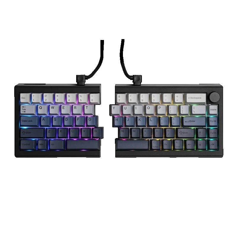 Epomaker Split 65 Mechanical Keyboard Ergo Alice South-facing Hot-swap