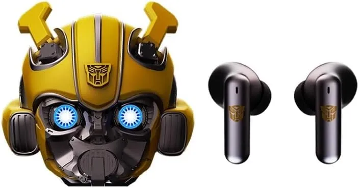 Killerbody Bumblebee Collaboration Wireless Stereo TWS Bluetooth Earbuds Metallic