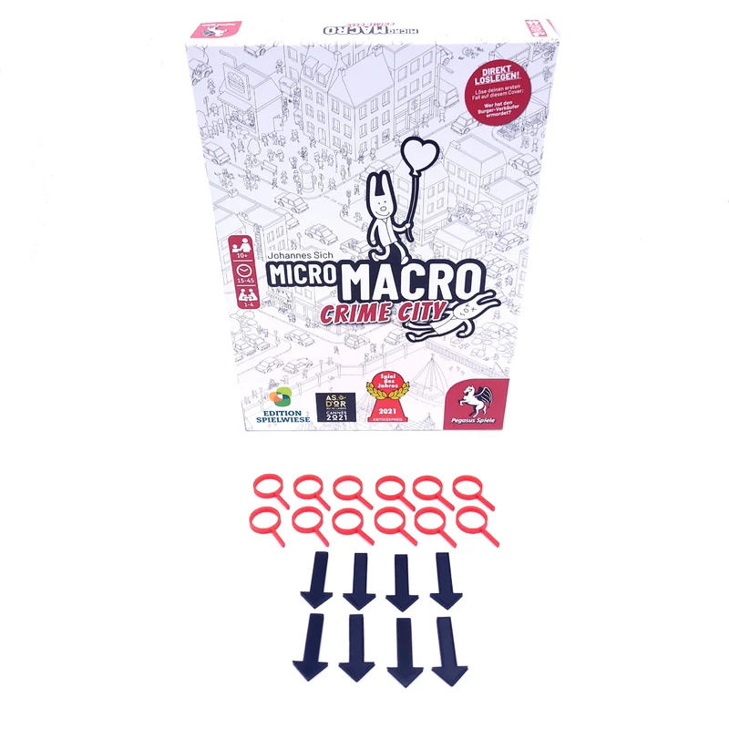 Hinweismarker passend für Micro Macro Crime City