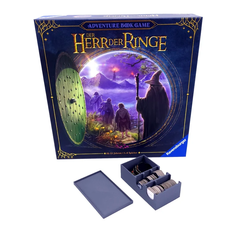 Aufbewahrungsbox passend für Der Herr der Ringe Adventure Book Game