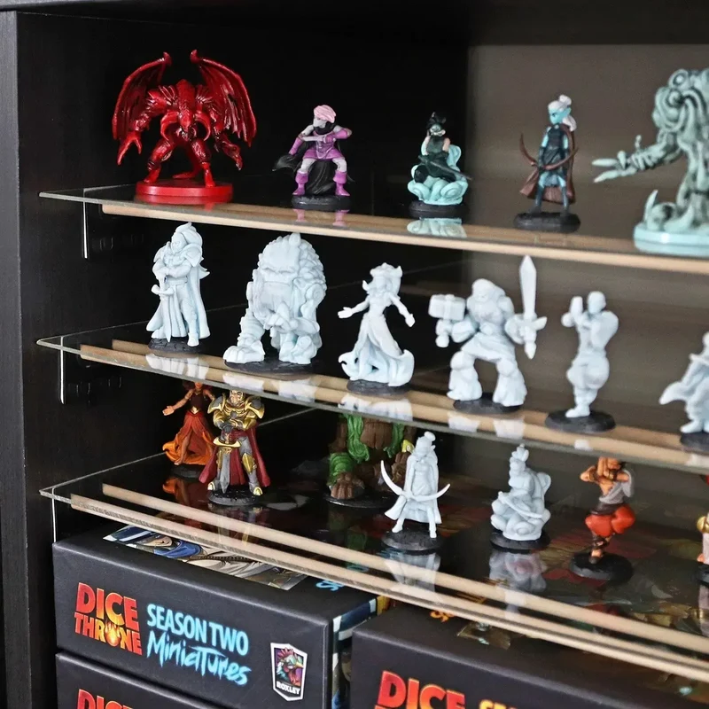 Acrylic display shelves for LAX RAX (5-Pack)