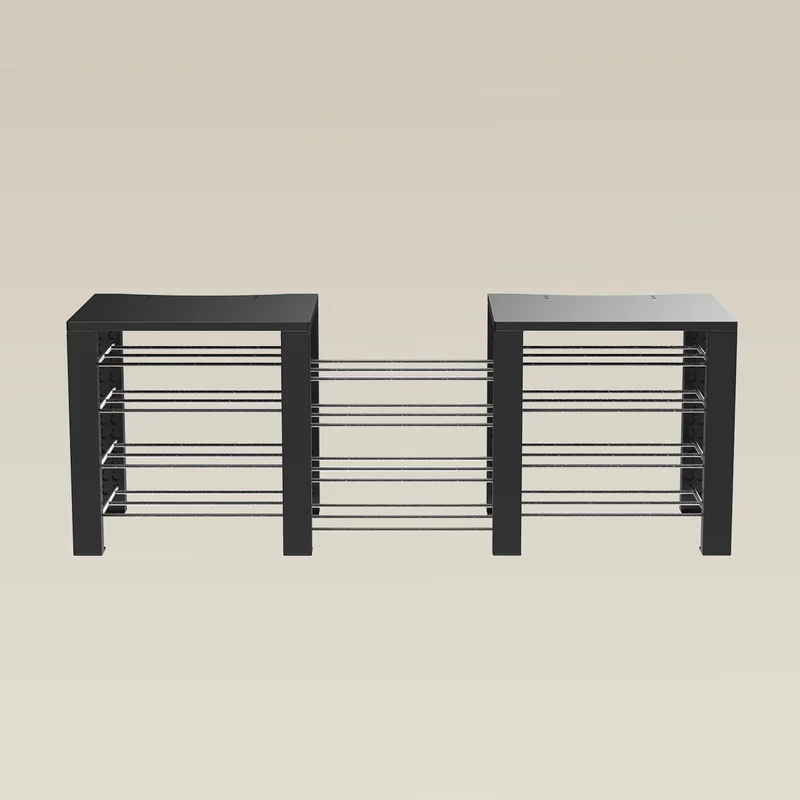 Double ShortThrone with 12 shelves