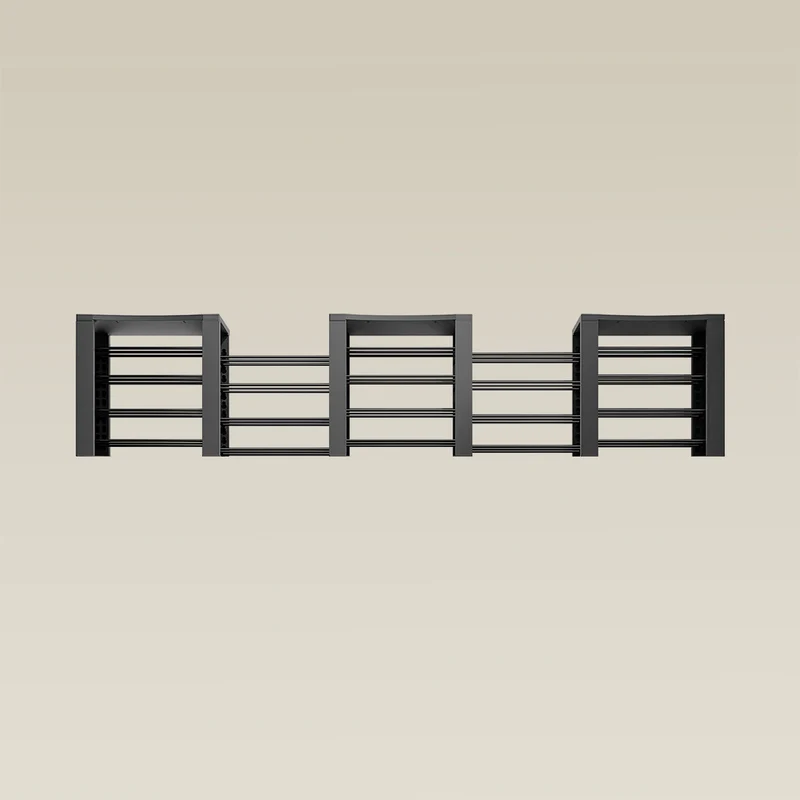 Triple ShortThrone with 20 shelves