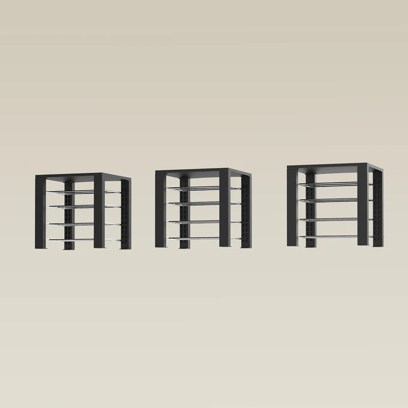 Triple ShortThrone with 12 shelves