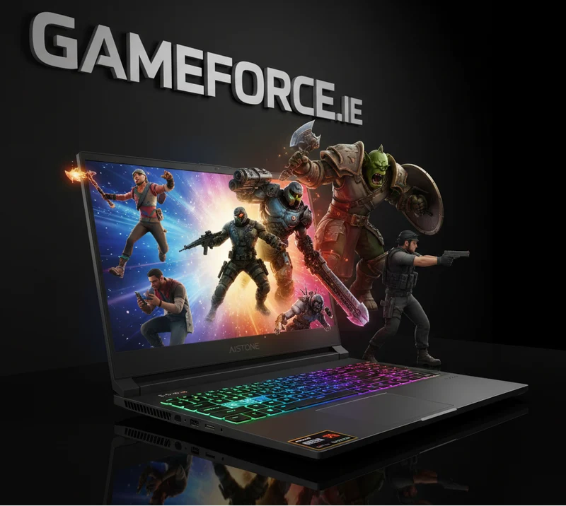 GAMEFORCE 15.3" AMD RYZEN GAMING LAPTOP WITH INTEGRATED RADEON GRAPHICS