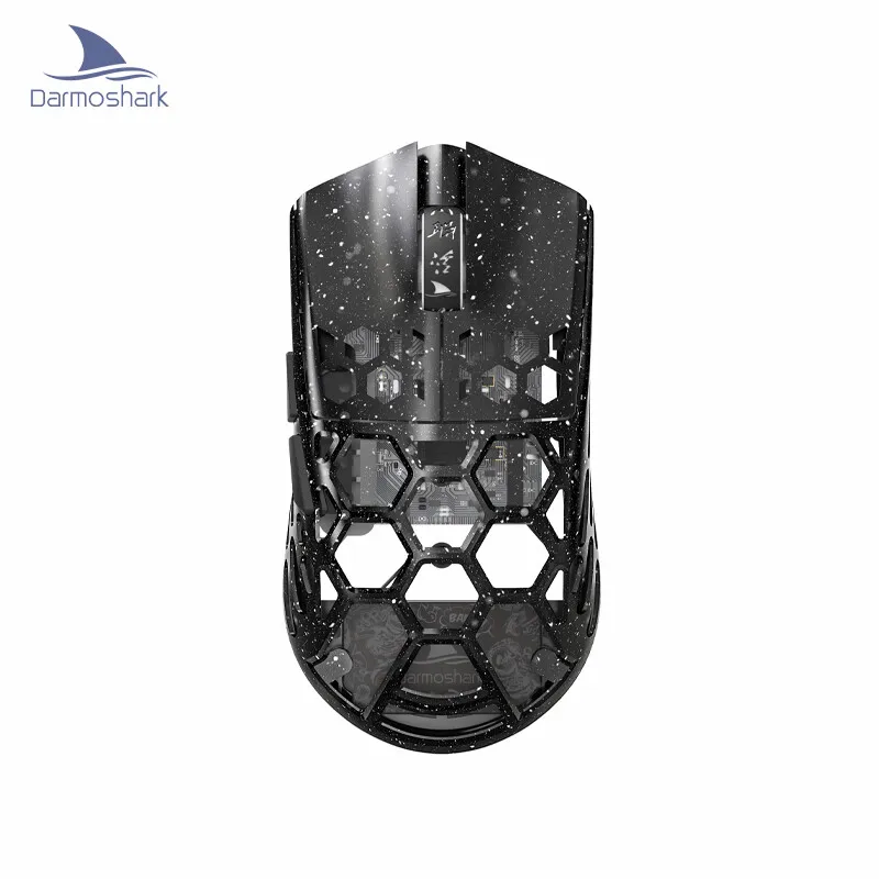 Darmoshark M2 Magnesium Alloy Three Mode Wireless Game Mouse For Small And Medium-Sized Hand Lightweight Design