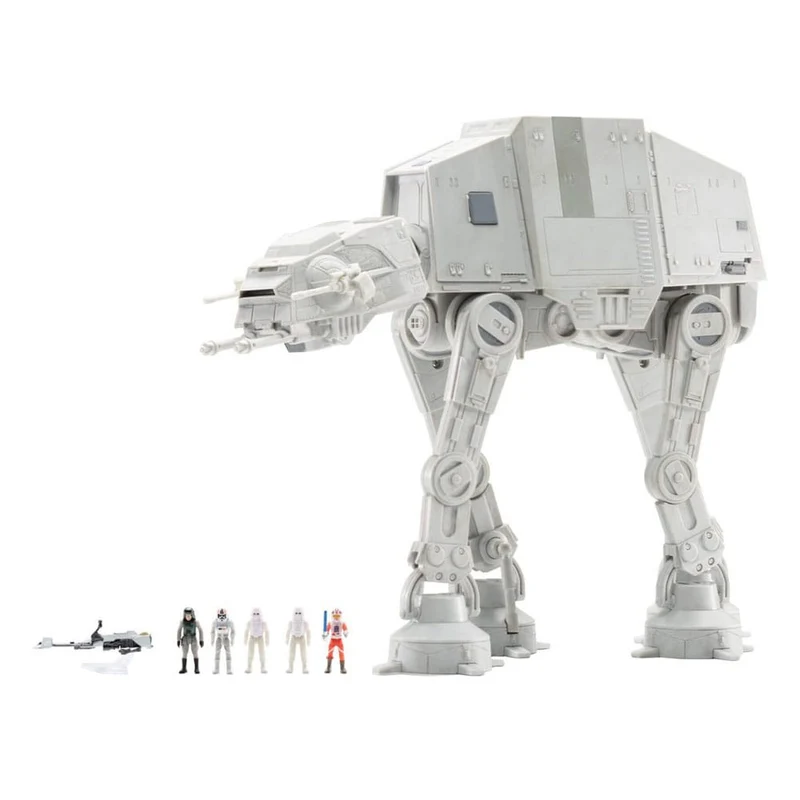 Star Wars AT-AT Walker mit Figuren (Micro Galaxy Squadron)