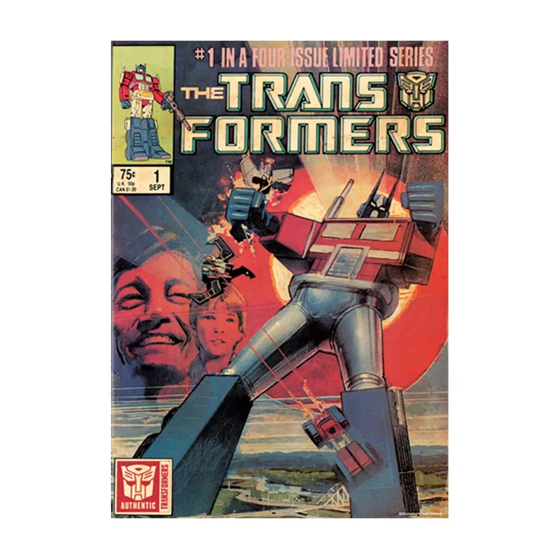 Transformers Kunstdruck zum 40. Jubiläum limitiert