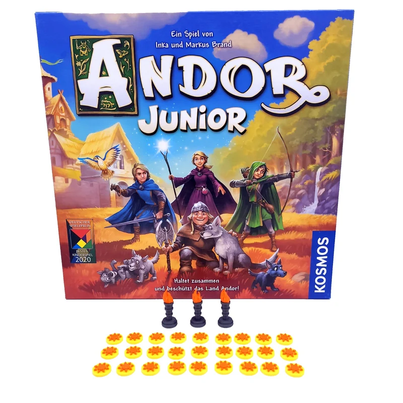 Sonnentoken und Fackeln passend für Andor Junior