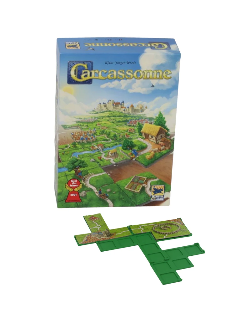 Gitteraufsätze passend für Carcassonne Wunder der Menschheit I