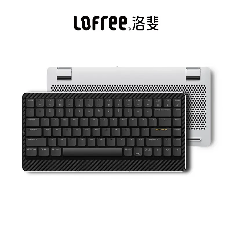 LOFREE EDGE84 Ultra low Axis Mechanical Keyboard Wireless Laptop Office Portable Gasket HIFI hot swap Lightweight