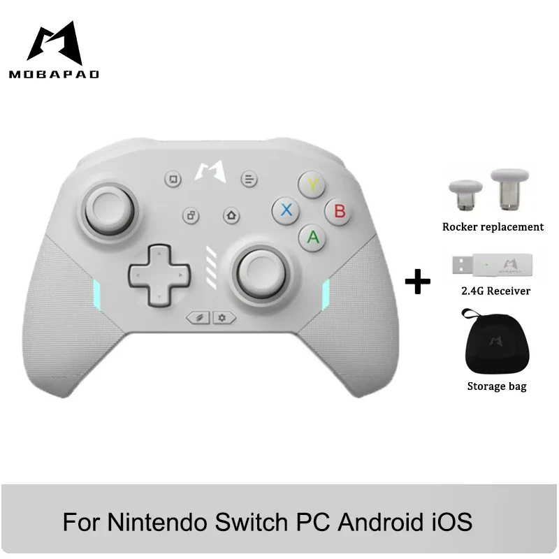 MOBAPAD Huben M9 Pro Multi Template 2.4G Game Controller ALPS Joystick For Nintendo Switch PC Android iOS Gamepad