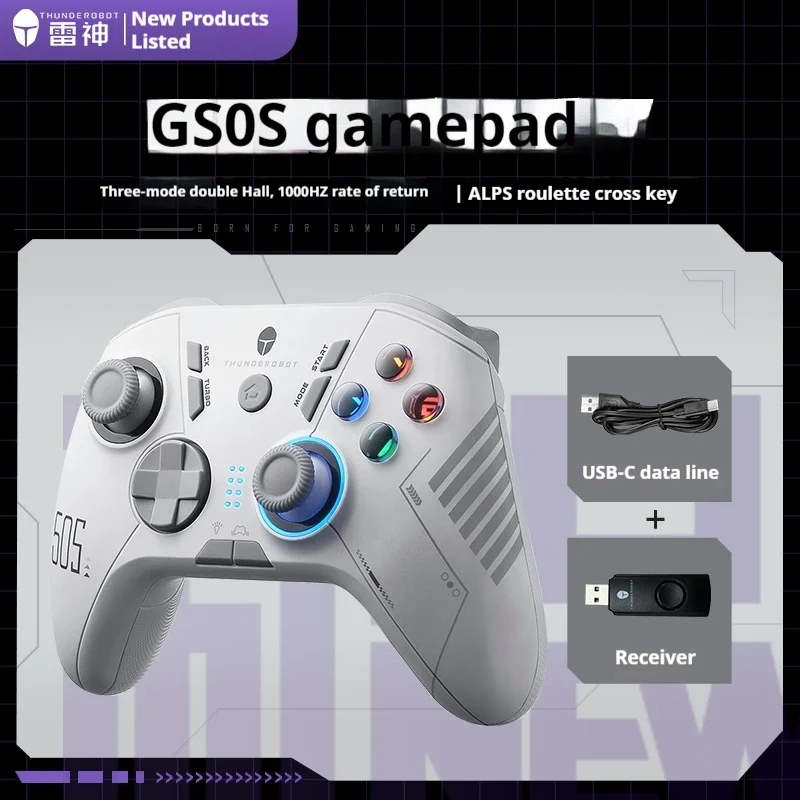Thunderobot G50s Pc Android Ios 1000hz Polling Rate Wireless Game Controller With Hall Effect Joystick Triggers Gamepad