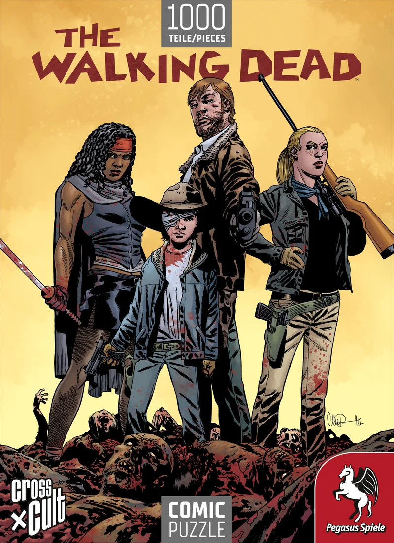 The Walking Dead Comic-Puzzle: Die Zombiejäger