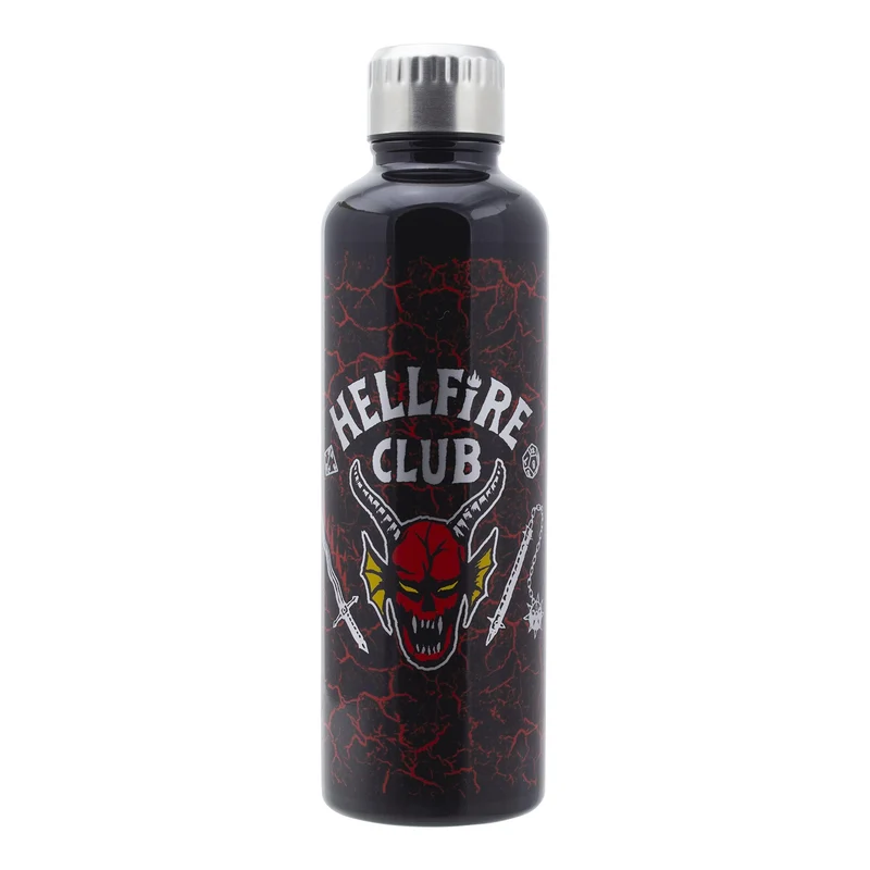 Stranger Things Trinkflasche Hellfire Club