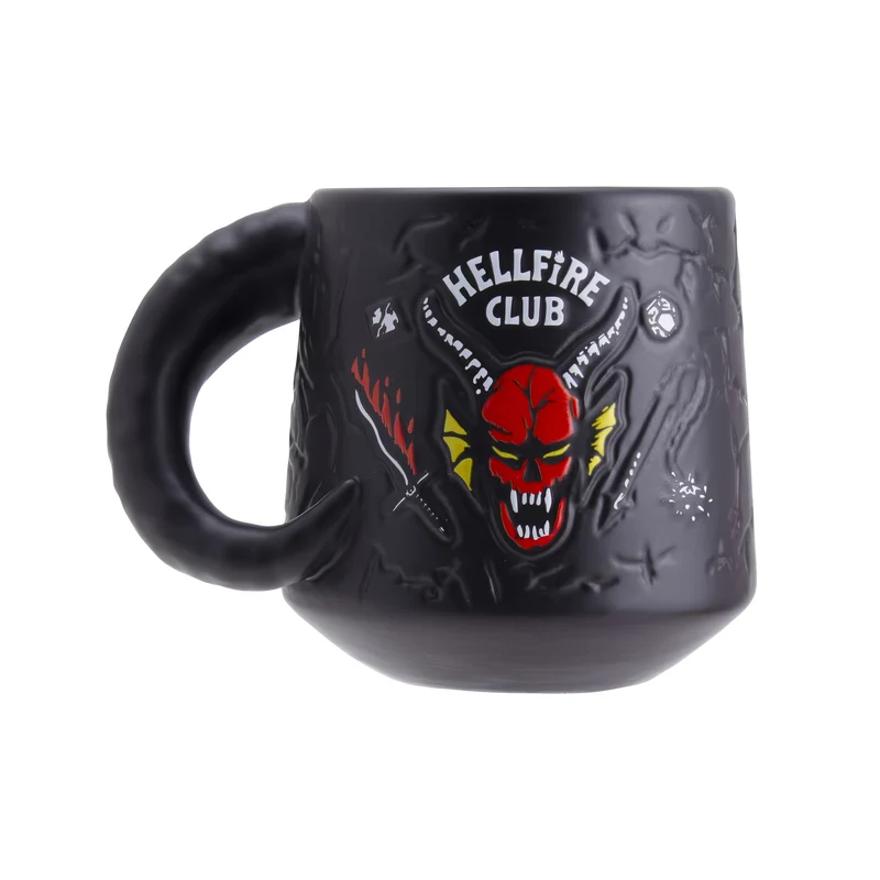Stranger Things Prägetasse Hellfire Club