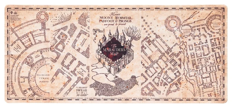 Harry Potter XL Mauspad Karte des Rumtreibers