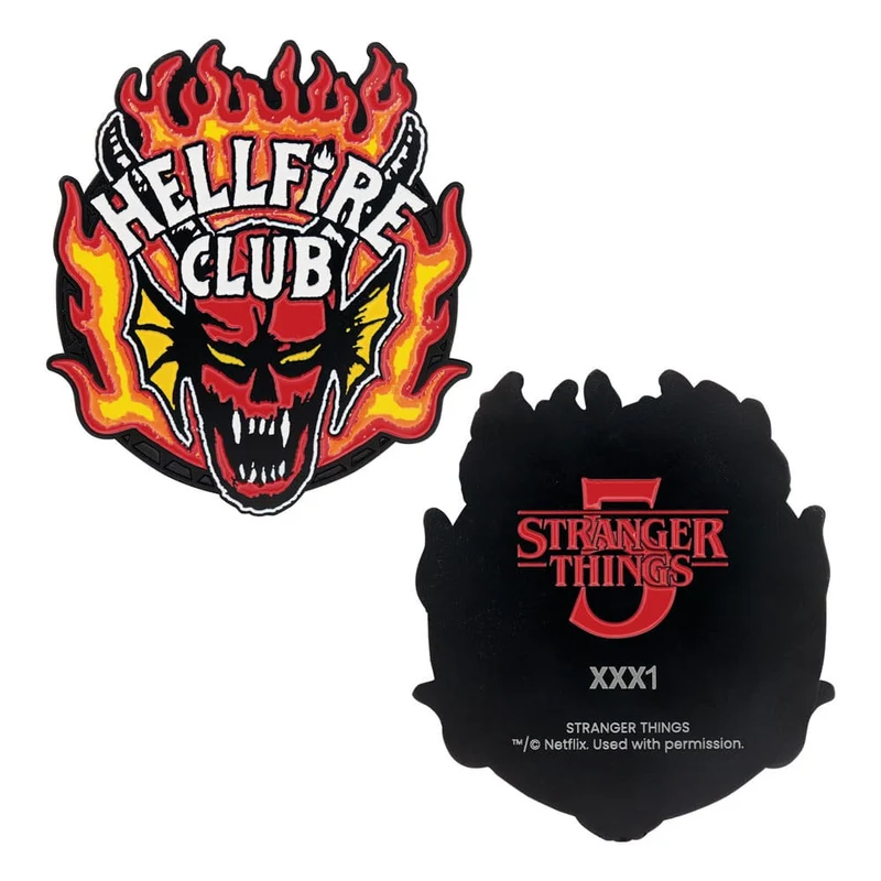 Stranger Things Medaille Hellfire Club