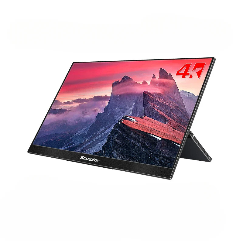Sculptor 15.6inch Monitor 4K Portable Screen 94%Adobe RGB UHD Speakers Game Display