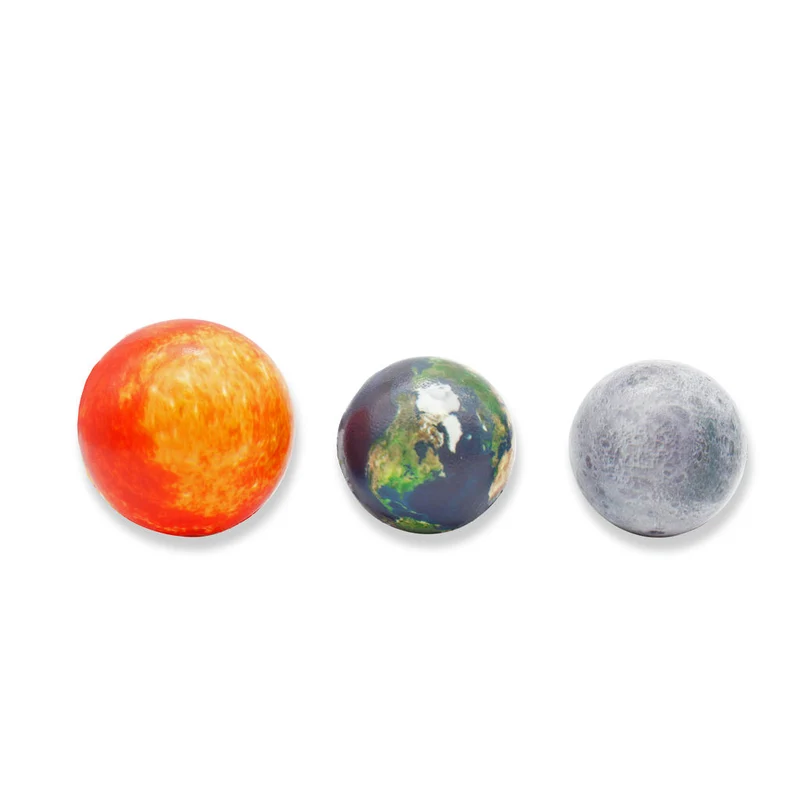 Sonne, Mond und Erde Stressball-Set