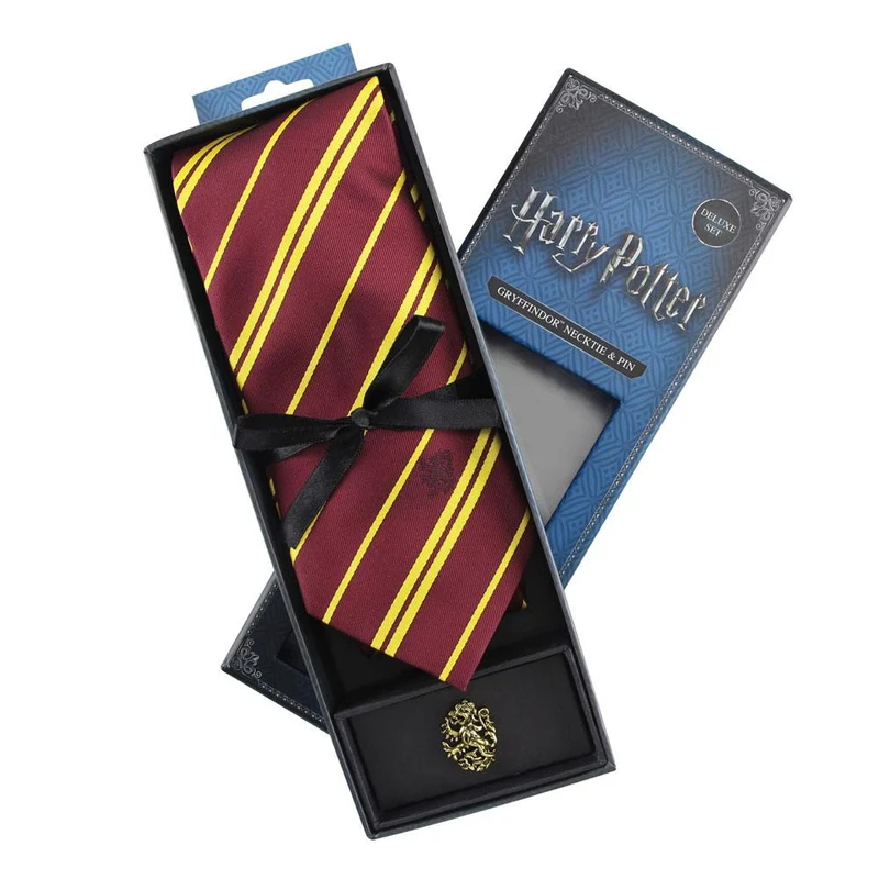 Harry Potter Deluxe-Set aus Krawatte und Ansteck-Pin