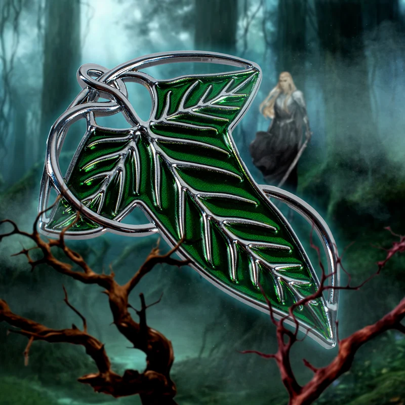 Herr der Ringe Limitierte Lothlórien Blatt Brosche