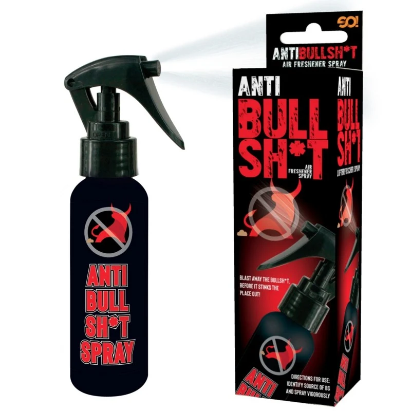 Anti Bullshit Spray - Lufterfrischer mit Blumenduft