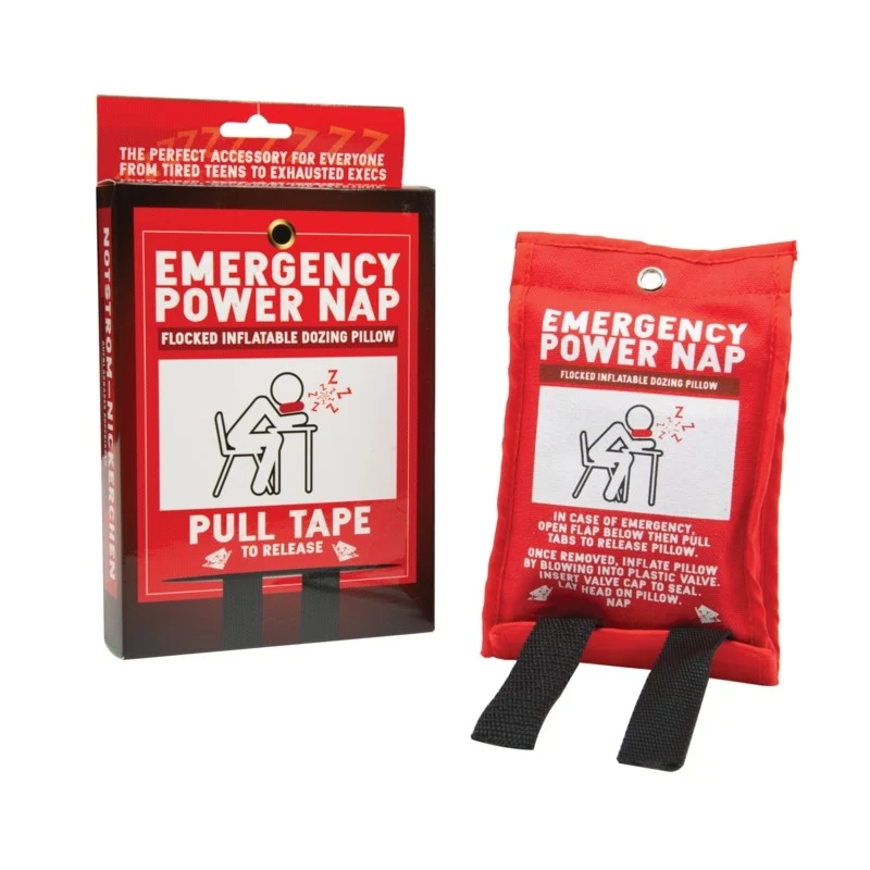 Emergency Power Nap - Aufblasbares Notfall-Nickerchen-Kissen