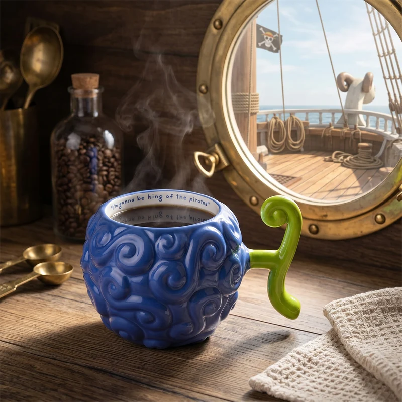 One Piece 3D Tasse – Gum-Gum Frucht