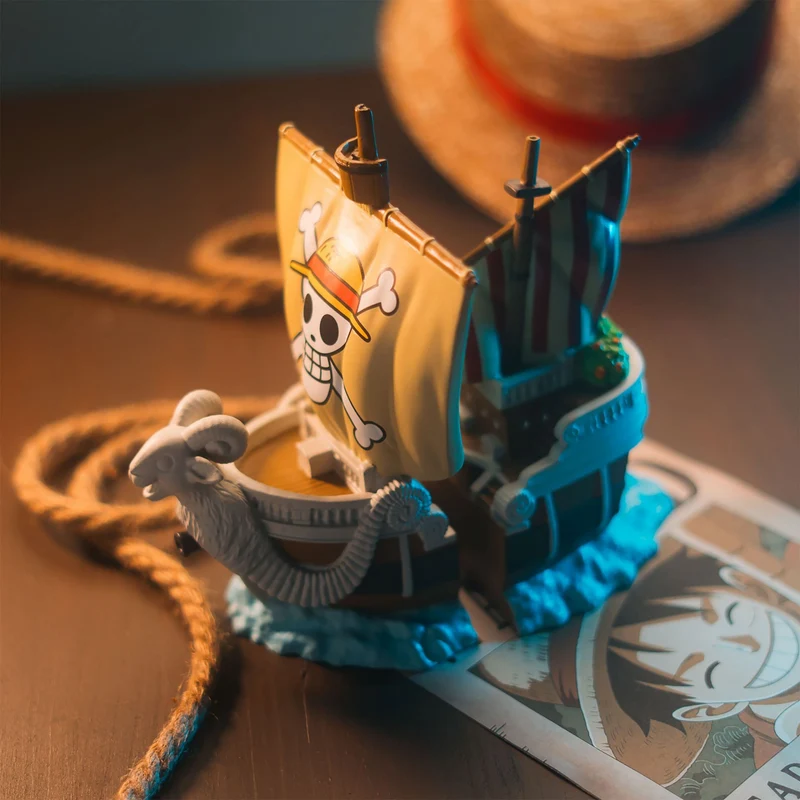 One Piece Going Merry Buchstützen