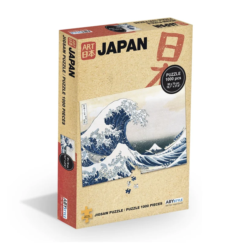 Hokusai Puzzle: Die große Welle vor Kanagawa